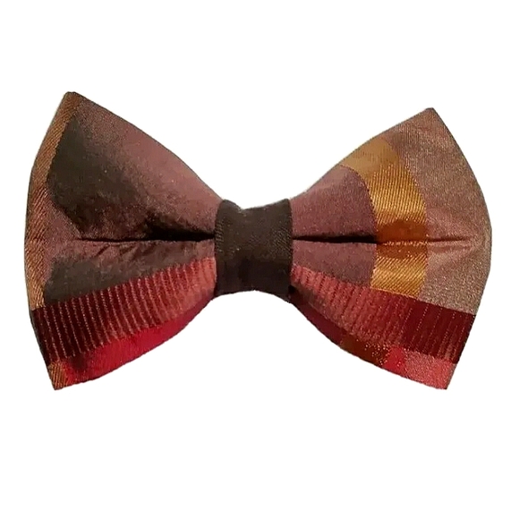 Father's Day Exclusive TROUPE - LEADING MAN Bowtie. Pre-tied. Handmade 4.5"x3" - Picture 7 of 8